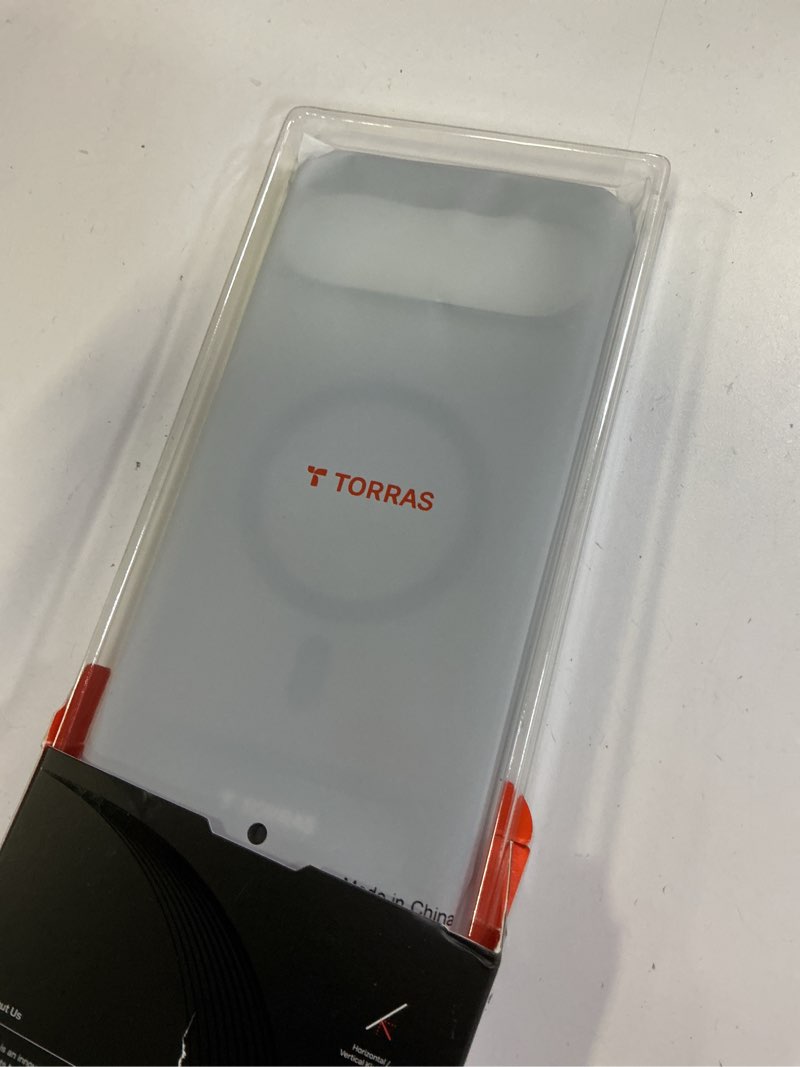 Condition photo showing Good Condition for torras magnetic & stand for google pixel 9 pro xl case, fit for magsafe, 12ft mil-grade drop protection, slim fit for google pixel 9 pro xl phone case with built-in kickstand, translucent matte black for google pixel 9 pro xl black