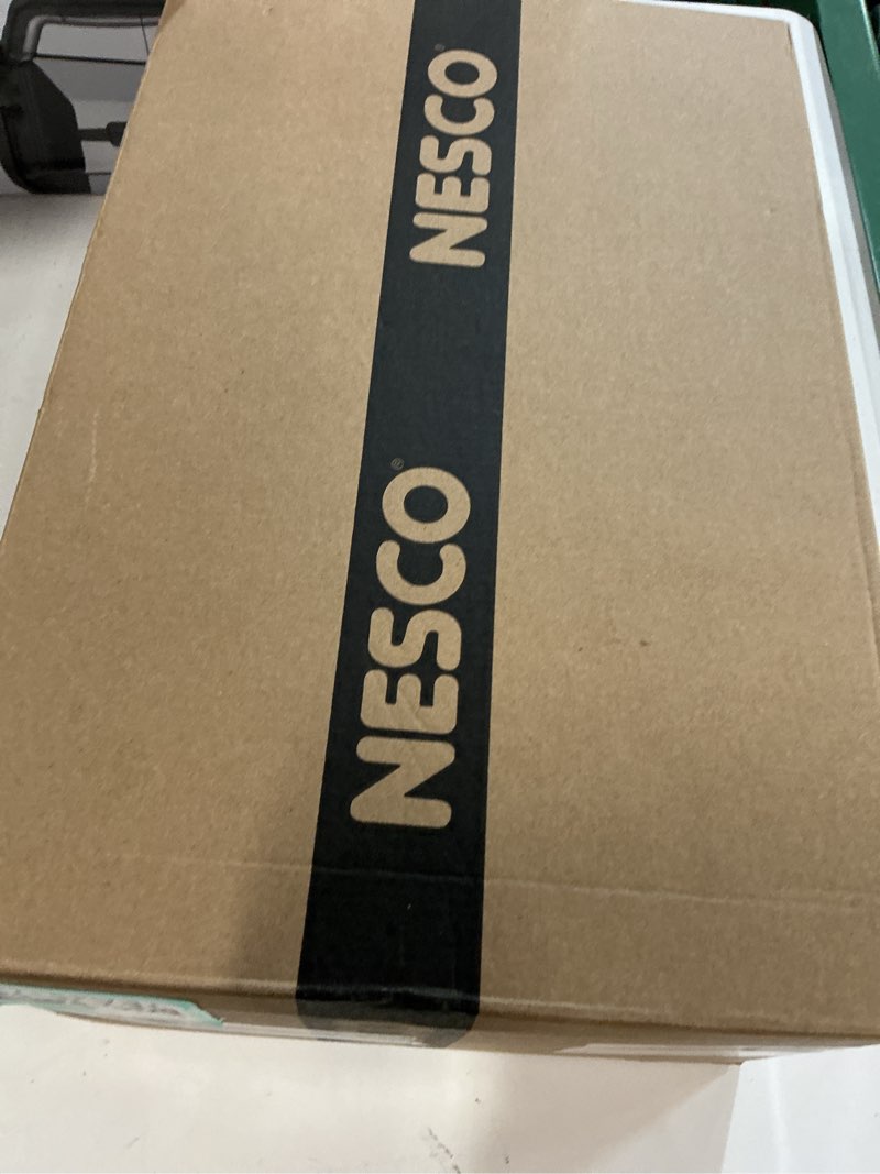 Condition photo showing Good Condition for Nesco Deluxe Food VS-12 Vacuum Sealer, 130 Watts, Kit Bags & Viewing Lid, Compact, Silver