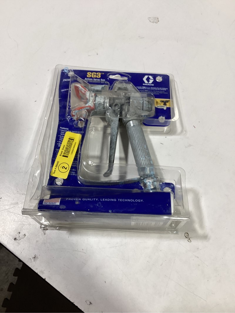 Condition photo showing Good Condition for graco 243012 airless spray gun, sg3 sg3 spray gun