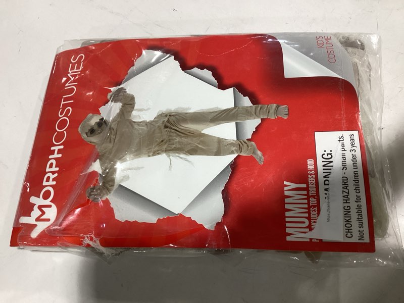 Condition photo showing As Is for kids boys mummy costume kids, mummy costume girl, halloween costumes mummy, mummy halloween costume,