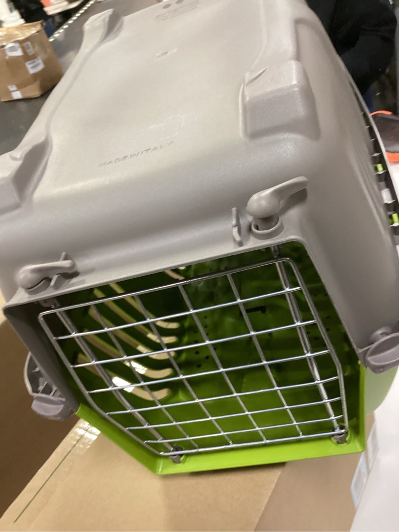 Condition photo showing Good Condition for MidWest Homes for Pets 22 inch Spree Travel Pet Carrier for Dog or Cat with Steel Door, Green