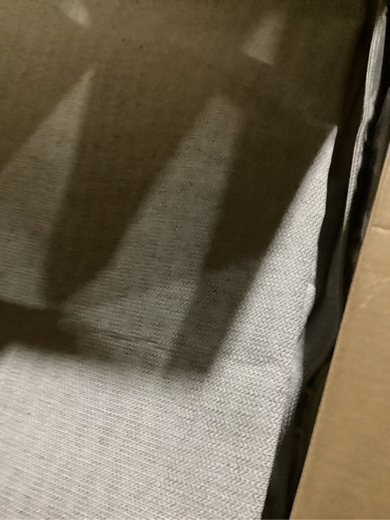 Condition photo showing New/Like New for lansny modern abstract 8x10 large machine washable living room rug non-slip soft bedroom area rug black gray white ultra thin print faux wool carpet throw rugs for nursery playroom dining room indoor 8' x 10' (rectangular) black gray white
