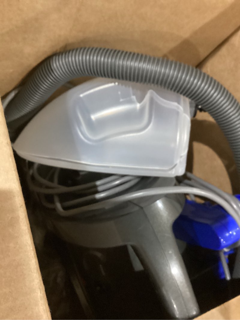 Condition photo showing As Is for Bissell Little Green Pet Deluxe Portable Carpet Cleaner and Car/Auto Detailer, 3353, Gray/Blue Little Green Deluxe