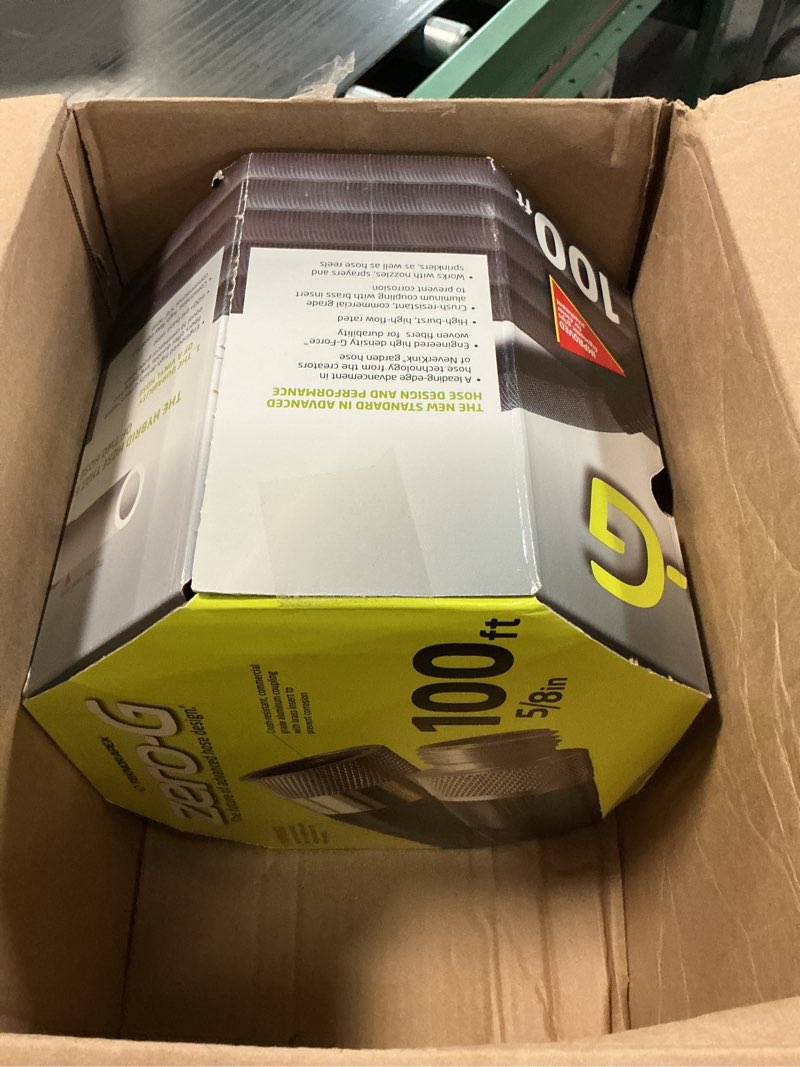 Condition photo showing New/Like New for zero-G 4001-100 Garden Hose, 5/8" x 100', Gray zero-G 5/8" x 100'