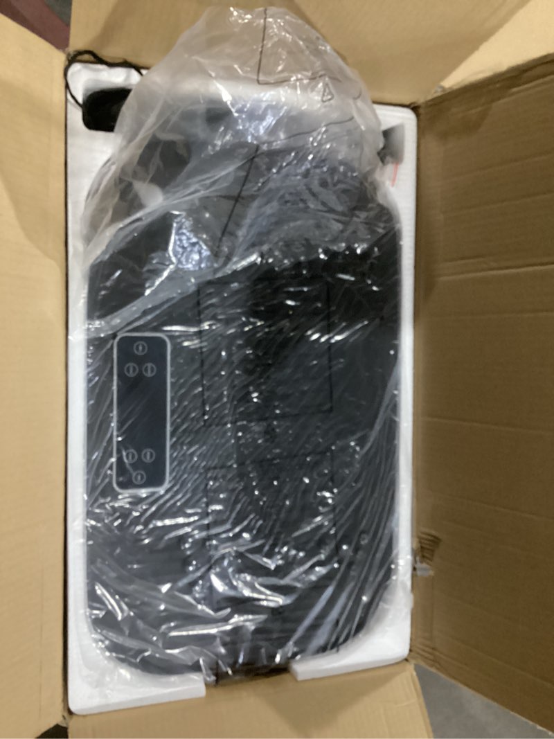 Condition photo showing New/Like New for Vibration Plate Machine,180 Speeds Shake Plate for Lymphatic Drainage Weight Loss, Vibrating Fitness Platform 460LB Capacity Whole Body Workout with Bluetooth Home Exercise Gym Equipment for Women Men