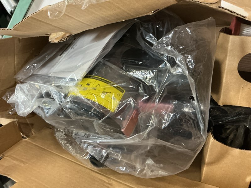 Condition photo showing As Is for cordless vacuum cleaner, powerful lightweight stick vacuum with self-standing, anti-tangle, 8-in-1 rechargeable vacuum cleaners for home, hardwood floors, carpet, pet hair (pink)