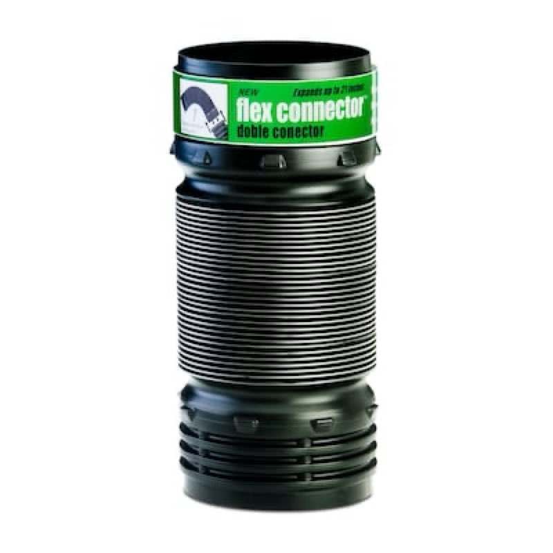 flex-drain 4-in x 4-in 90-degree corrugated elbow fittings