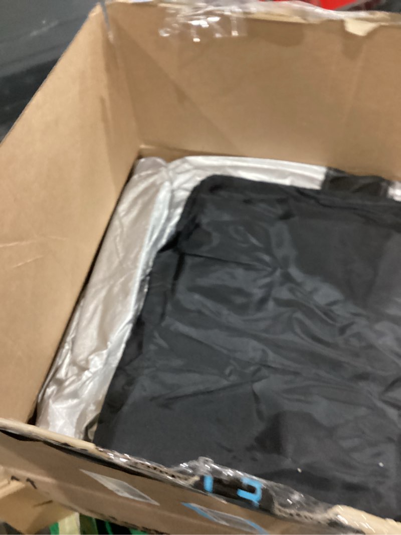 Condition photo showing Good Condition for Multi-Layer Chevy Silverado Truck Cover, Custom Fit Silverado 1500 1998-2026 Extended Cab Short Bed(8.1')Car Cover Waterproof All Weather, Full Exterior Cover Rain Wind and UV Protect With Door Zipper White+Black Silverado 1500 1998-2026 Extended Cab SB+Towel+Bag