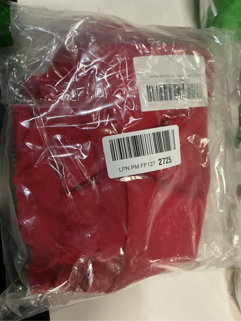 Condition photo showing New/Like New for 10x10ft Wrinkle Free Red Backdrop Curtain for Parties Soft Fabric Drapes Wedding Red Curtain Backdrop for Birthday Party Decorations Background for Photography 5x10ft, 2 Panels W5' x H10'(2 panels) Red