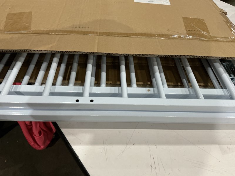 Condition photo showing Good Condition for no pawblems free standing dog gate with door, 36'' tall foldable dog fence for indoor & outdoor, up to 78 inch extra wide puppy gate for stairs, hallways, doorways, deck, yard (white, 3 panels) white-36" h up to 78" w, 3 panels