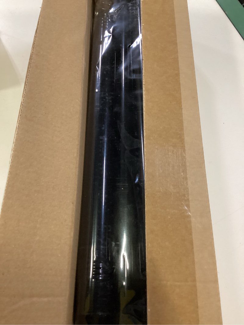 Condition photo showing New/Like New for 2 pack spring tension curtain rods 31-76 inch black shower curtain rod no drilling adjustable spring loaded curtain rods 7/8" diameter shower rods for window bathroom closet doorway door 31-76 inch black-2p