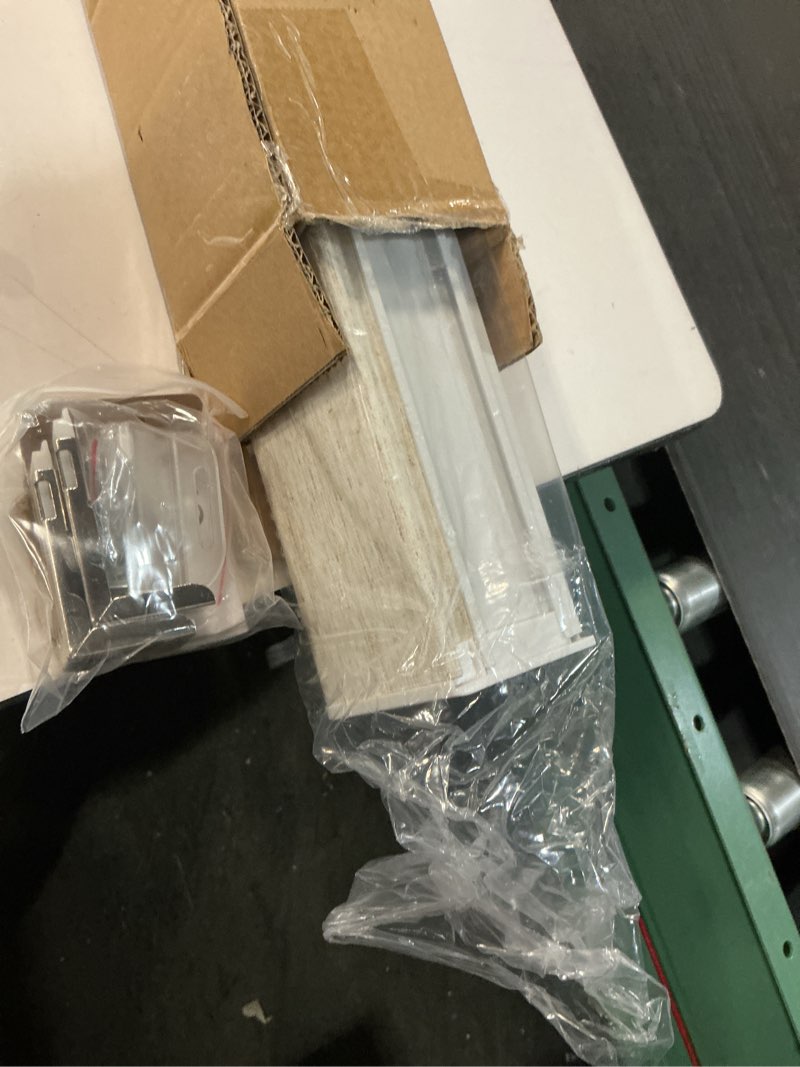 Condition photo showing Good Condition for persilux blackout roller shades for window blinds,cordless,linen fabric,thermal insulated fabric uv protection shades for home,office,bedroom,door,blackout-cream,30" w x 72" h 30"w x 72"h blackout-cream