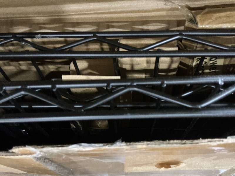 Condition photo showing Good Condition for FUTASSI P3 Rolling Clothes Rack, Clothing Racks for Hanging Clothes, Heavy Duty Garment Rack with Wheels, Freestanding Portable Closet Organizer 39.4''W x 14''D x 78.5''H, Max Load 464 LBS, Black Black P3