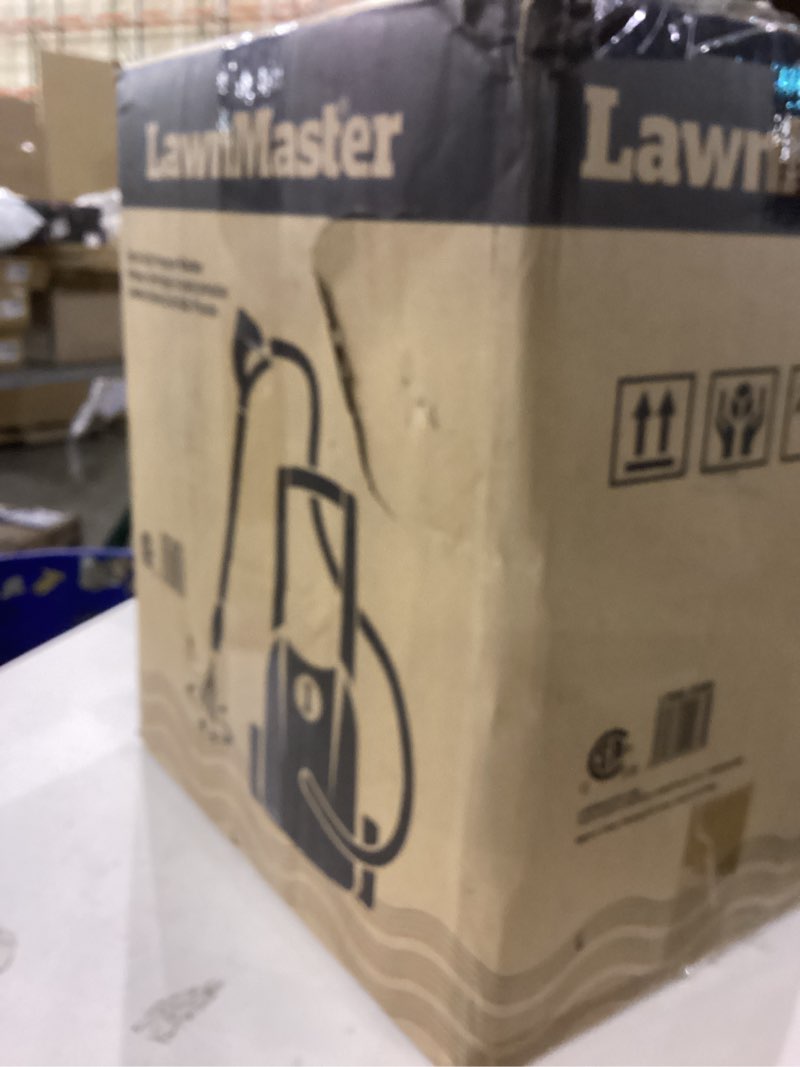 Condition photo showing New/Like New for LawnMaster LT506-2000A Electric Pressure Washer 13 Amp 1.4 GPM 2300 Max PSI with Foam Bottle CSA Certified