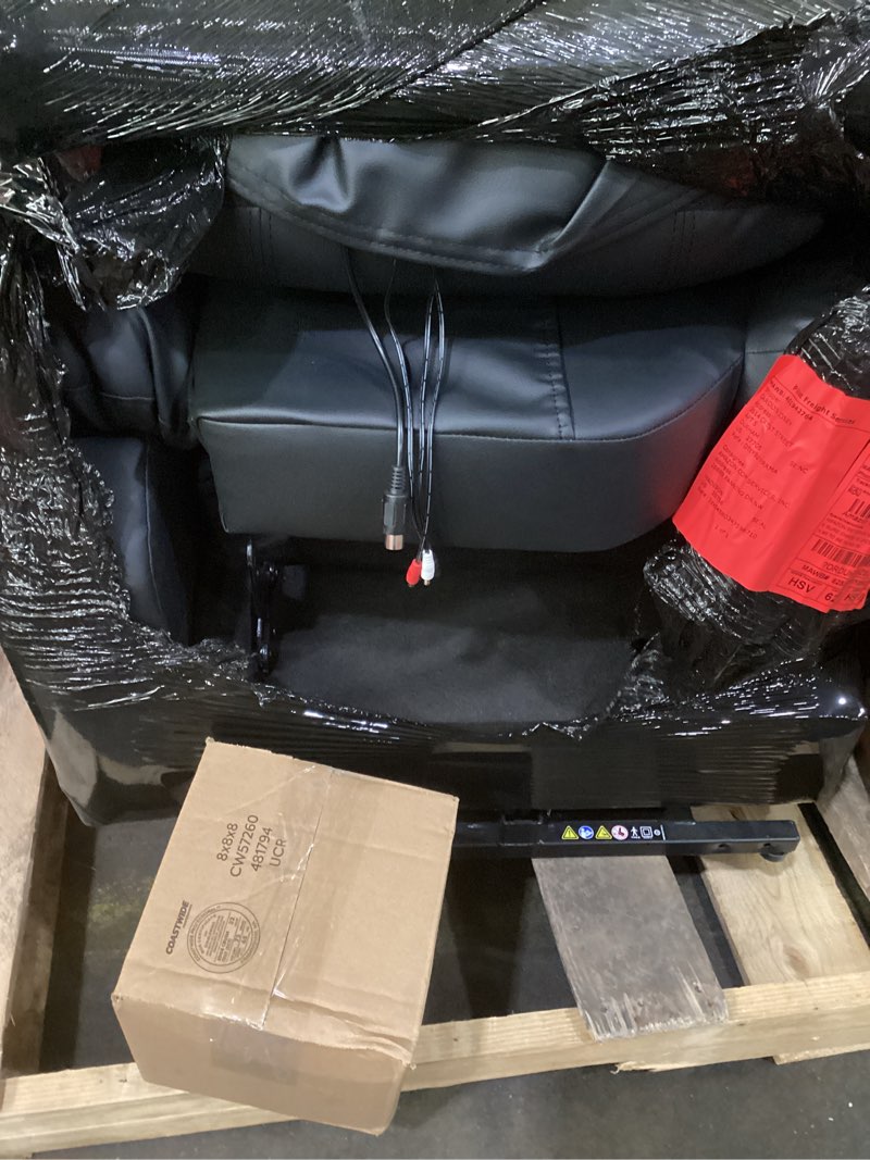 Condition photo showing Good Condition for (not tested+may be missing accessories)fdw lift chair for elderly electric recliner power recliner massage chair with heat and massage,side pockets &,usb ports for home living room,black