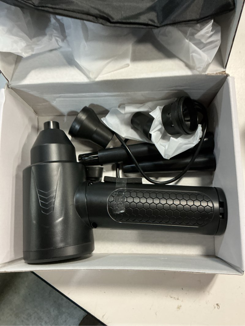 Condition photo showing Good Condition for electric air duster – 150000rpm powerful compressed air duster with led light, 3 gears, 7500mah battery & fast charging, rechargeable air blower for computer, keyboard, pc, car, house & outdoor