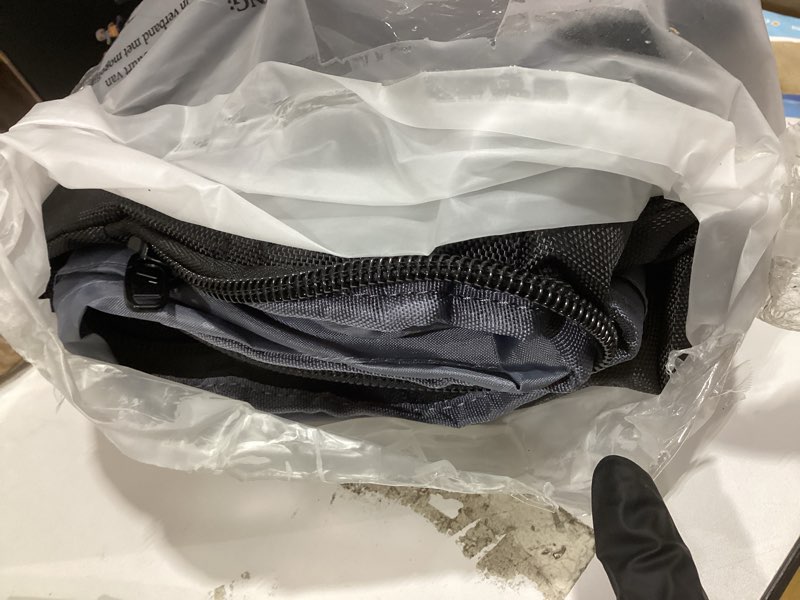 Condition photo showing As Is for MATEIN Garment Bag for Travel, Large Carry on Garment Bags with Strap for Business, Waterproof Hanging Suit Luggage Bag for Men Women, Wrinkle Free Suitcase Cover for Shirts Dresses Coats, Black