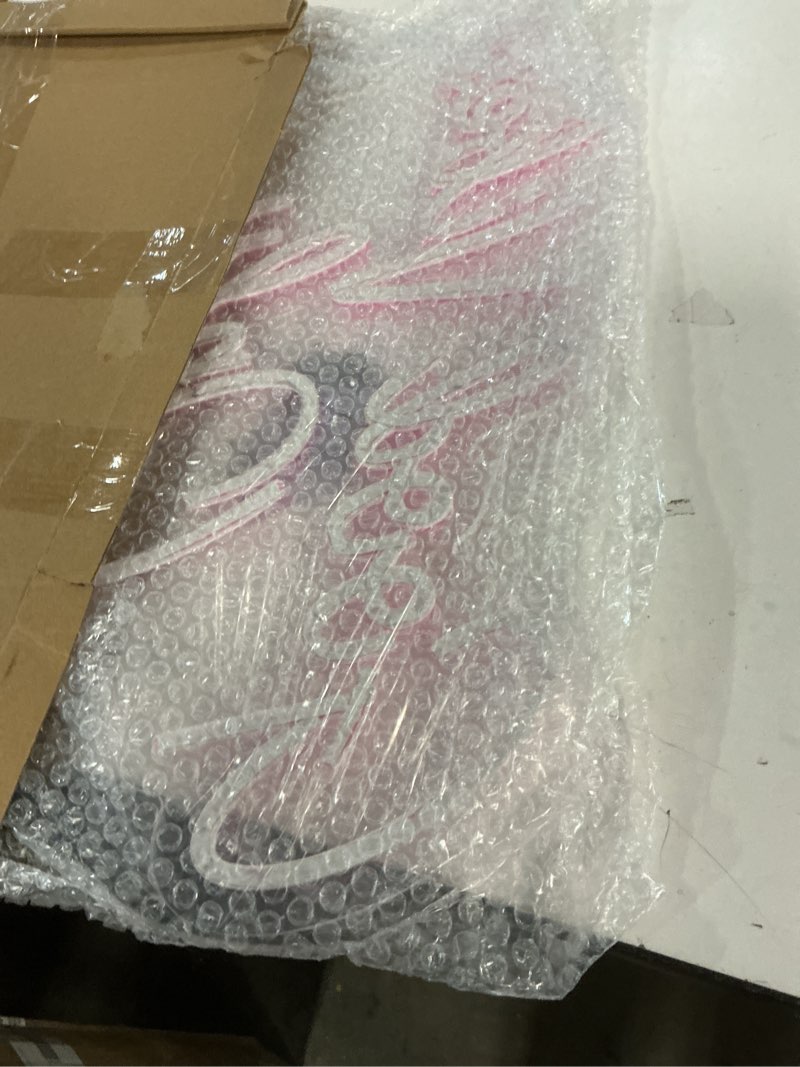 Condition photo showing Good Condition for Good Vibes Only Neon Sign for Wall Decor 21.6" x 11.8" Pink LED Fun Vibe Lights for Party, Bedroom, Bar, Wedding Decoration - Best Gifts for Birthday, Christmas Pink Good Vibes Only