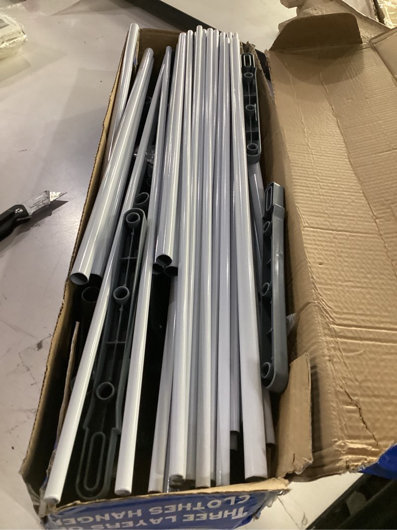 Condition photo showing Good Condition for 3 tier drying rack for clothes