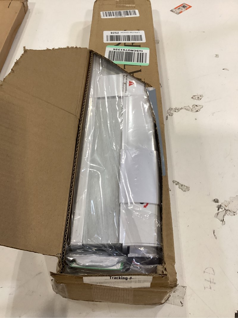 Condition photo showing Good Condition for no drill cellular shades for indoor windows, thermal insulating & noise reducing honeycomb blinds, free stop cordless blackout shades, white, 20 1/2" w x 64" h 20 1/2"w x 64"h white(blackout)