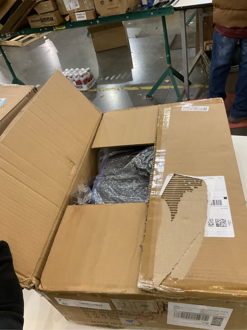 Condition photo showing New/Like New for Vibration Plate Exercise Machine, Vibrating Fitness Platform for Lymphatic Drainage, Full Body Shaker Workout Equipment, Bluetooth Power Shaping Vibrate Plate, Board Sport for Home Exercise Gym, Blue