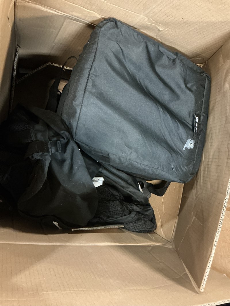 Condition photo showing As Is for 4moms breeze plus portable playard with removable bassinet and baby changing station, easy one-handed setup, from the makers of the mamaroo