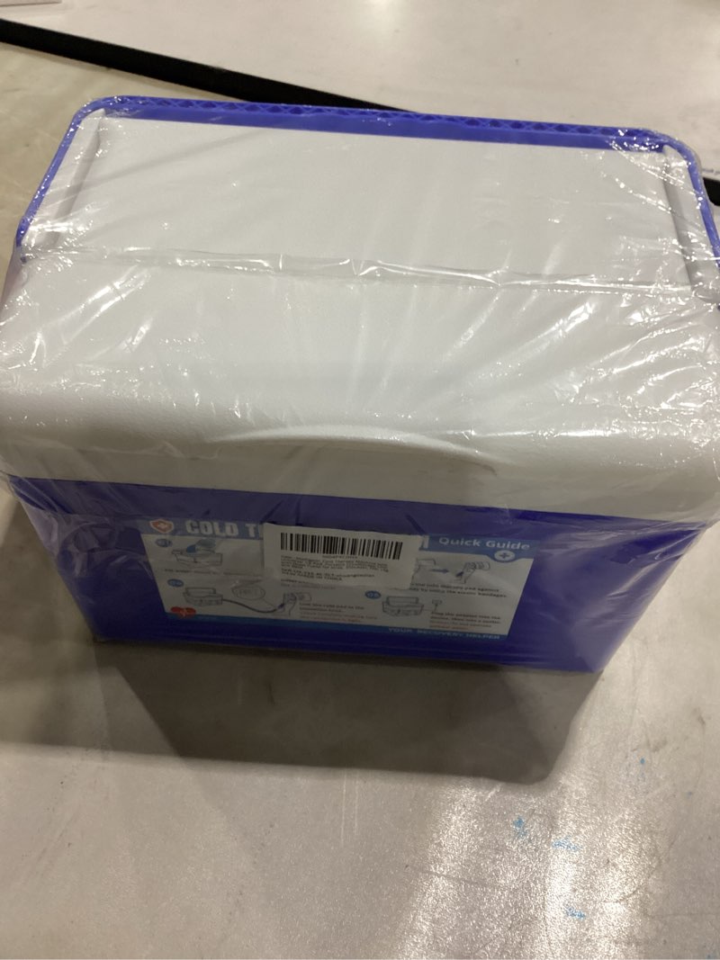 Condition photo showing Good Condition for cold therapy system ice machine system for knee after surgery, knee ice machine cryotherapy unit with quiet pump & universal cold pad for knee, shoulder, hip and back