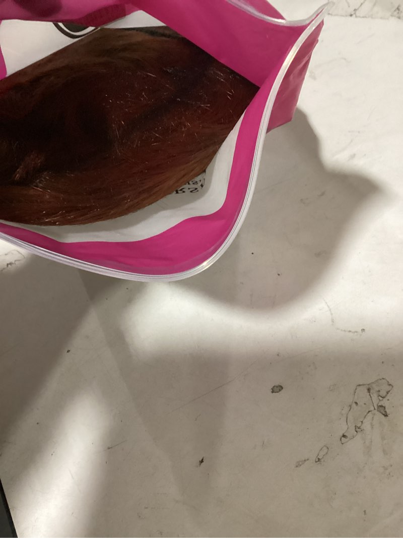 TISHINING Short Red Pixie Cut Wigs for White Women Copper Red Mixed Brown Highlight Synthetic Hair W