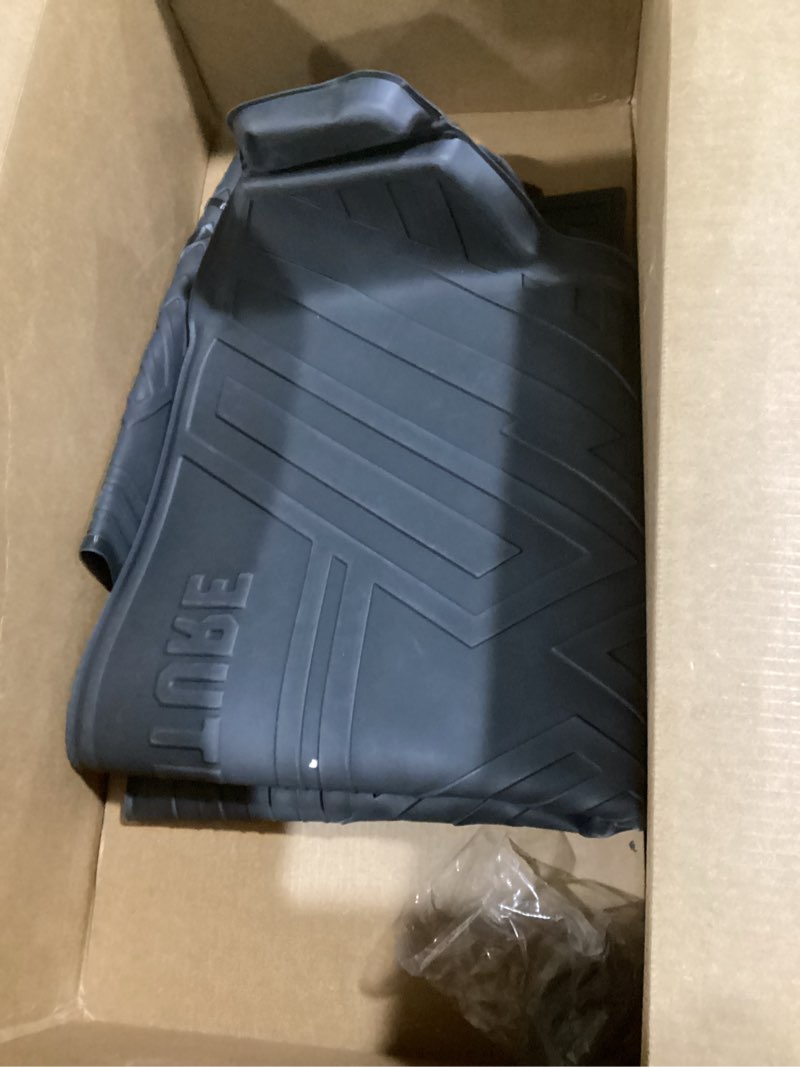 Condition photo showing As Is for Backrest Mats Behind 2nd Row for 2020-2025 Hyundai Palisade Accessories(7 Passenger), All-Weather Seat Back Covers Cargo Mat for Palisade Calligraphy Accessories(2nd Row Backrest Mats)