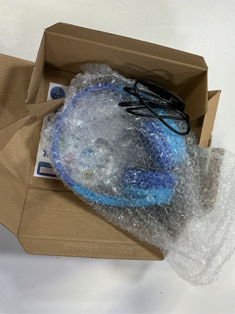 Condition photo showing New/Like New for Belkin SoundForm Mini - Wireless Bluetooth Kids Headphones, 30H Battery, 85dB Safe Volume Limit, Built-in Microphone - Toddler On-Ear Earphones for iPhone, iPad, Fire Tablet, Ideal for School - Blue Blue Wireless (USB-C)