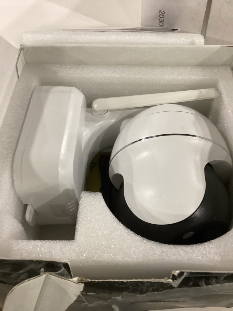 Condition photo showing Good Condition for zumimall security cameras wireless outdoor, 360°view, 2k battery powered cameras for home security, 3mp color night vision, 2-way talk, ip66, ai analysis, cloud storage, alexa white - 3mp cam