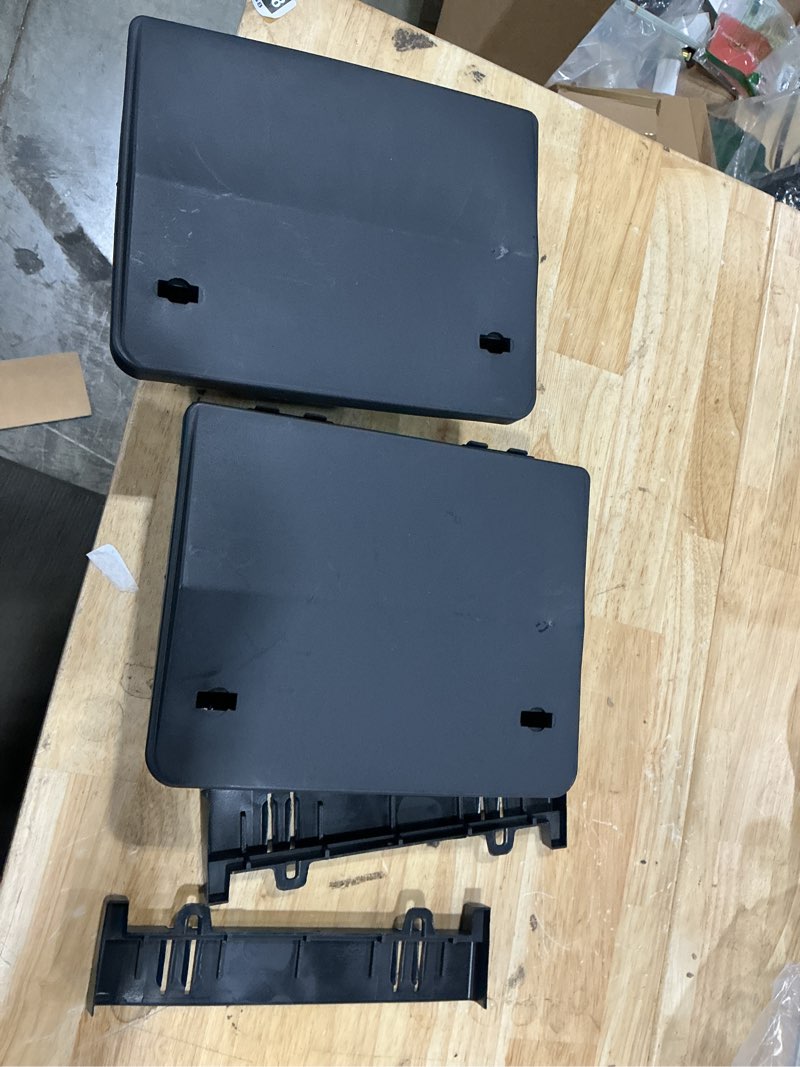 Condition photo showing As Is for 2 pcs rat bait stations large rodent with key reusable mouse stations mice blocks heavy duty boxes for outdoor rodents mice blocks station, bait not included, black