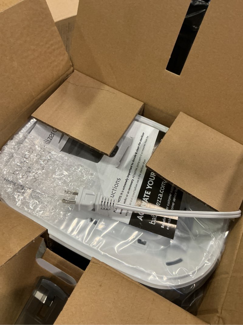 Condition photo showing New/Like New for Baby Brezza Bottle Sterilizer and Dryer Advanced – 33% Faster - Largest Capacity Steam Sanitizer - Universal Sterilization Machine for All Bottles + Pump Parts - HEPA Air Filter