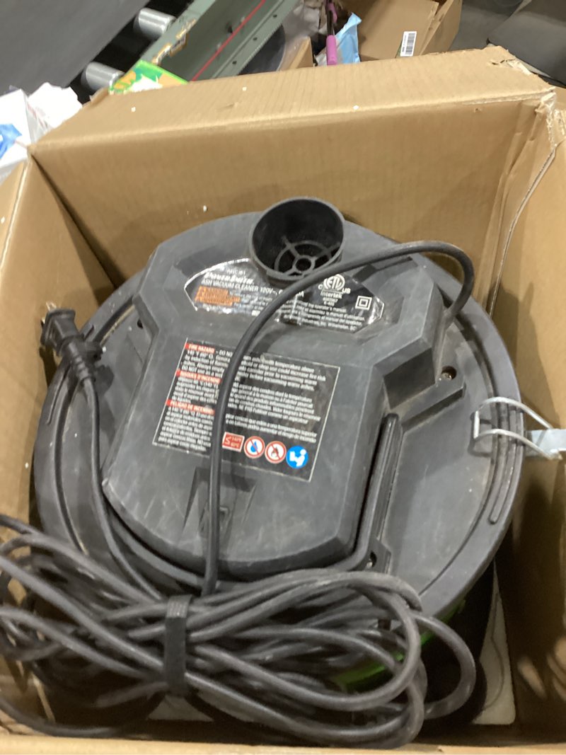 Condition photo showing Good Condition for PowerSmith PAVC101 10 Amp Ash Vacuum,Green / Black 3 Gallon Base Model