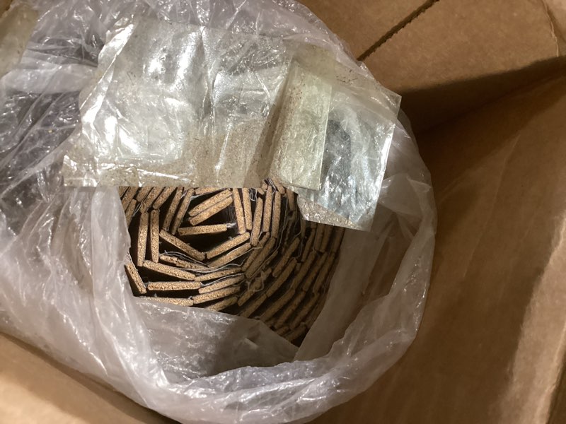 Condition photo showing Good Condition for FONUNO Bamboo Wall Panel for Interior Decoration Bamboo Pole Wrap Roll Natural Wainscoting Paneling Decorative Wall Slat Covering for Living Room, Bedroom, Office (48 Inch x 96 Inch, Dark Burned) 48" x 96" Dark Burned