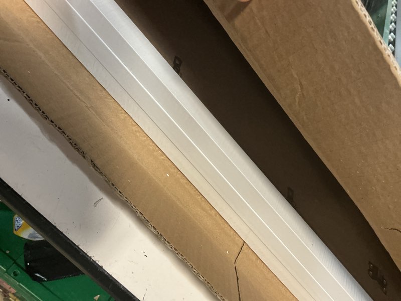 Condition photo showing New/Like New for picrit 24x30 picture frame 3 pack, white poster frame, display poster 18 x 24 with mat or 24x30 without mat for horizontal or vertical wall mounting white 24x30