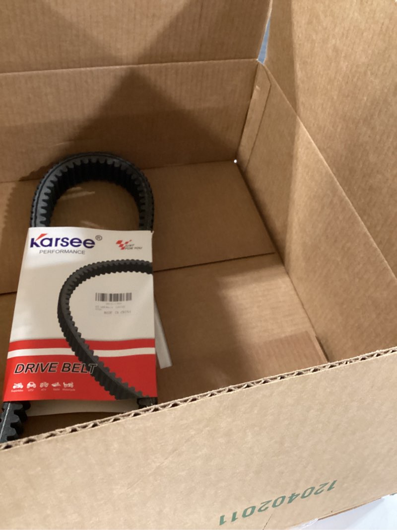 Condition photo showing Good Condition for KARSEE CVT Drive Belt 417300383 Compatible with Can-Am Maverick X3 2017-2025 Ski-doo Snowmobile 4173