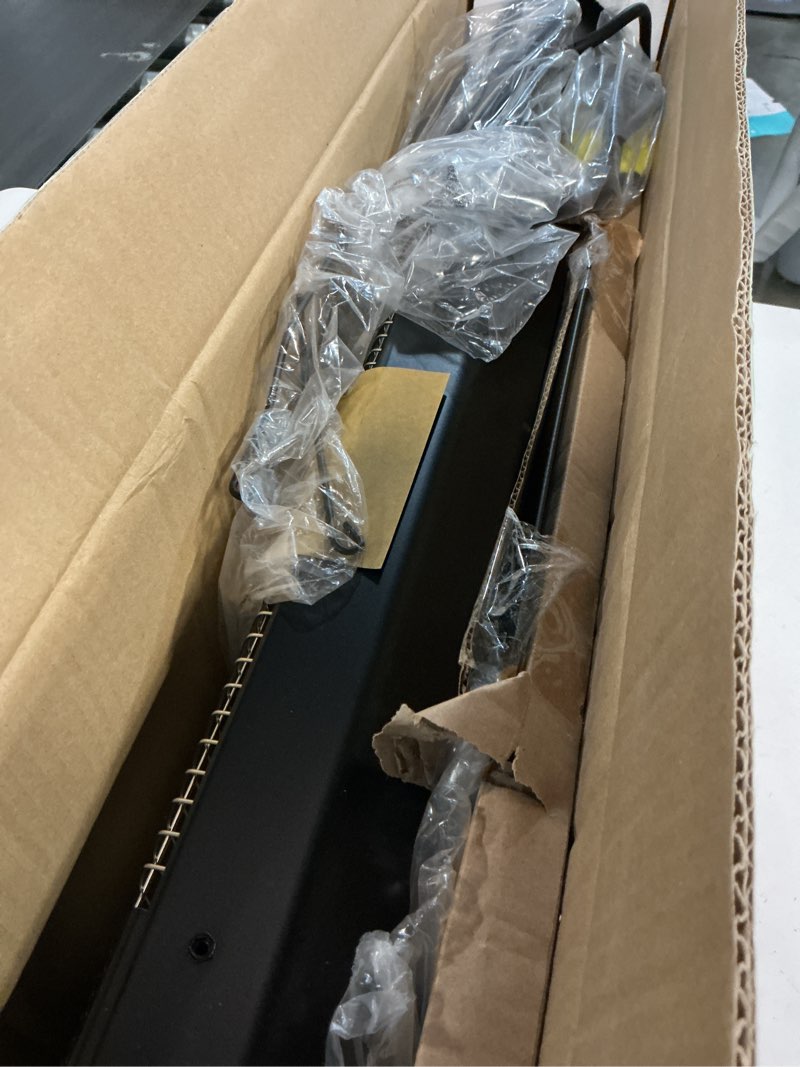 Condition photo showing Good Condition for VAGKRI Outdoor Electric Patio Heater, 1500W 36" Infrared Heater with 2 Heat Tube, 3 Levels, Tip-Over&Overheat Protection, IPX5 Waterproof Tower Electric Patio Heater for Outdoor Indoor, Backyard, Room