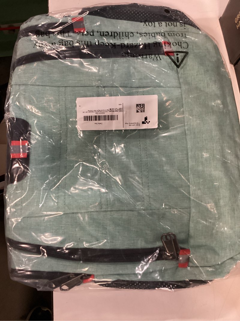 Condition photo showing New/Like New for Della Gao Travel Laptop Backpack, Anti Theft Backpack for Men and Women with USB Slit Business Computer Backpack Bag (Green, 15.6 Inch) 15.6 Inch Green