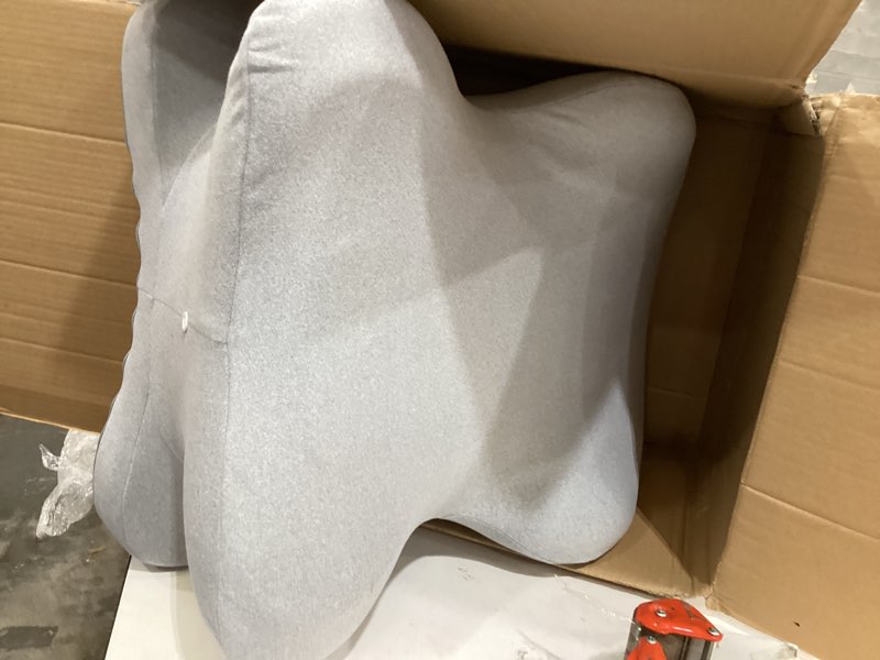 Condition photo showing Good Condition for memory foam ergonomic prone firm couples pillow for intimacy | pillow for back sleeping after surgery orthopedic pillow