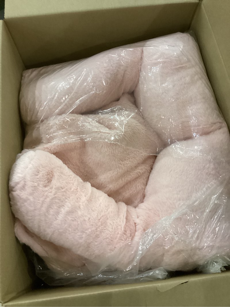 Pink bed for animals