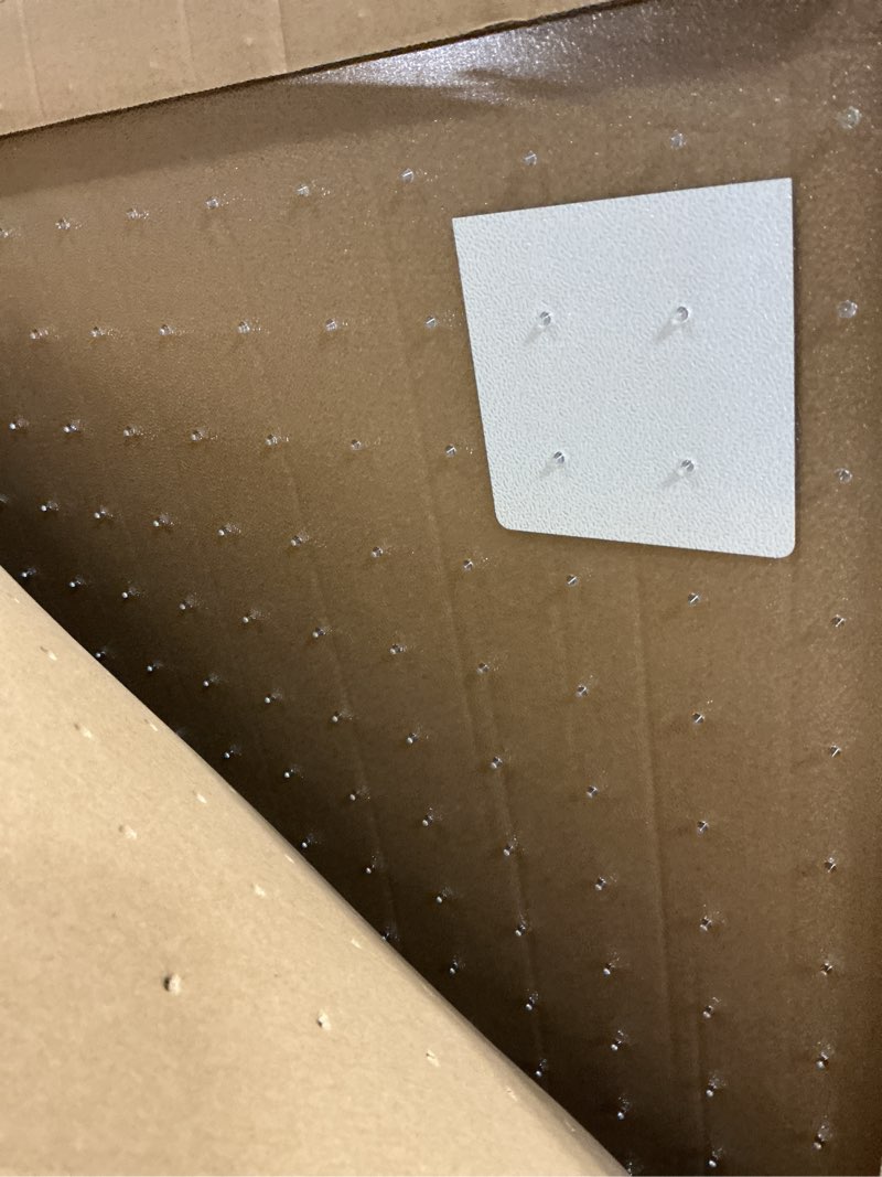 Condition photo showing New/Like New for azadx heavy duty office chair mat for carpet 32" x 55" hard material chair mat for carpeted floor slip resistant carpet protector for home office easy glide desk floor mat for office chair on carpets 32" x 55" 1 pack