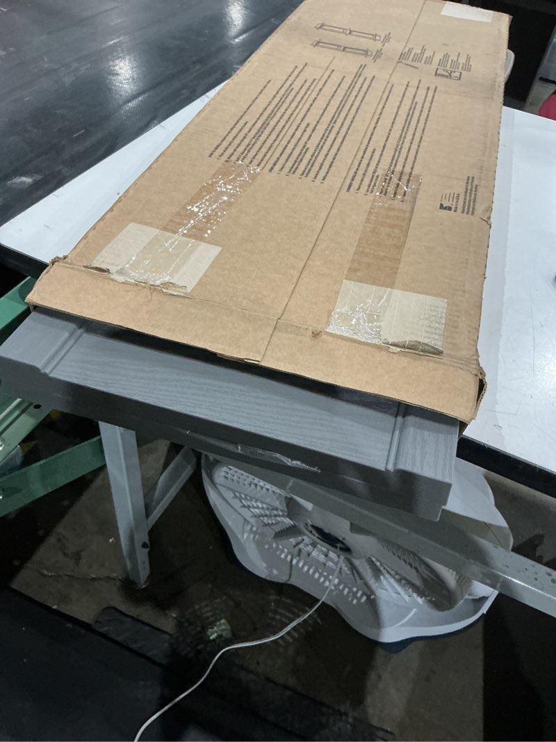 Condition photo showing Good Condition for ekena millwork lifetime vinyl lp2s14x04300tg standard two equal panel vinyls, raised panel vinyl shutters, w/installation shutter-lok's & matching screws (per pair), 14 3/4\"w x 43\"h, tuxedo grey 14.75-in. w x 43-in. h 018 - tuxedo grey
