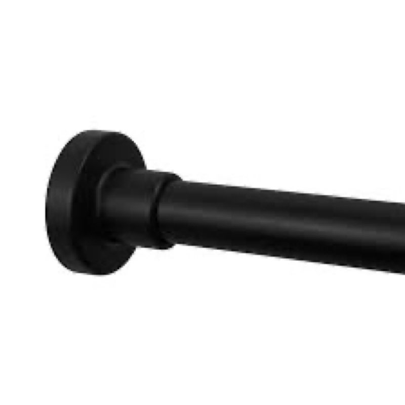 origin 21 black curtain rod