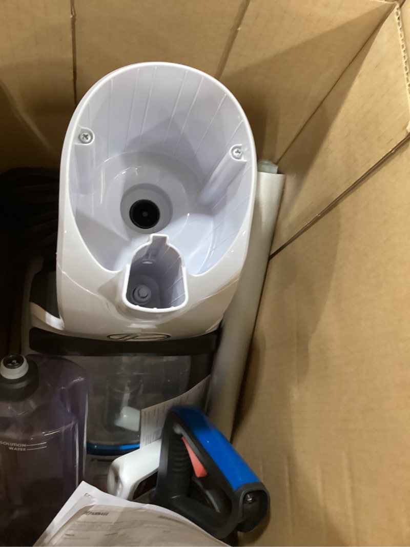 Condition photo showing As Is for Hoover PowerDash Pet Compact Carpet Cleaner Machine, Lightweight Carpet Shampooer Machine, Pair with a Hoover Carpet Cleaner Solution for a Bright, Refreshed Home