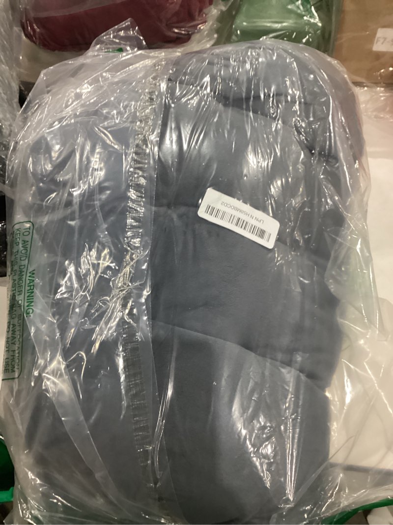 Condition photo showing Good Condition for Non-Slip Desk Chair Cushion Rocking Office Chair Pad with Ties Soft Seat Cushion with High Back Support for Dorm Floor Car Office Patio (Dark Grey)