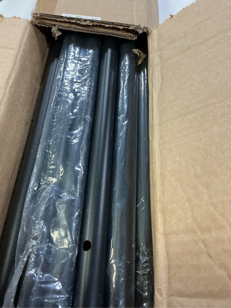 Condition photo showing Good Condition for sunally room divider 6ft folding privacy screens with lockable wheels, 4 panel room partition for room separator, 88" w freestanding portable fabric wall dividers for home dorm studio office, black black 4 panel-88''