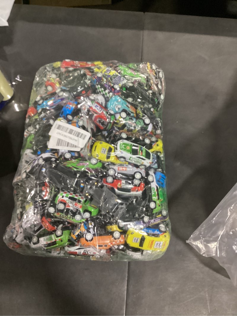 Condition photo showing Good Condition for 240 pcs mini pull back cars toy cars bulk kids pull back cars party favors fun goodie bag stuffers metal race vehicles classroom prizes for boys girls birthday supplies