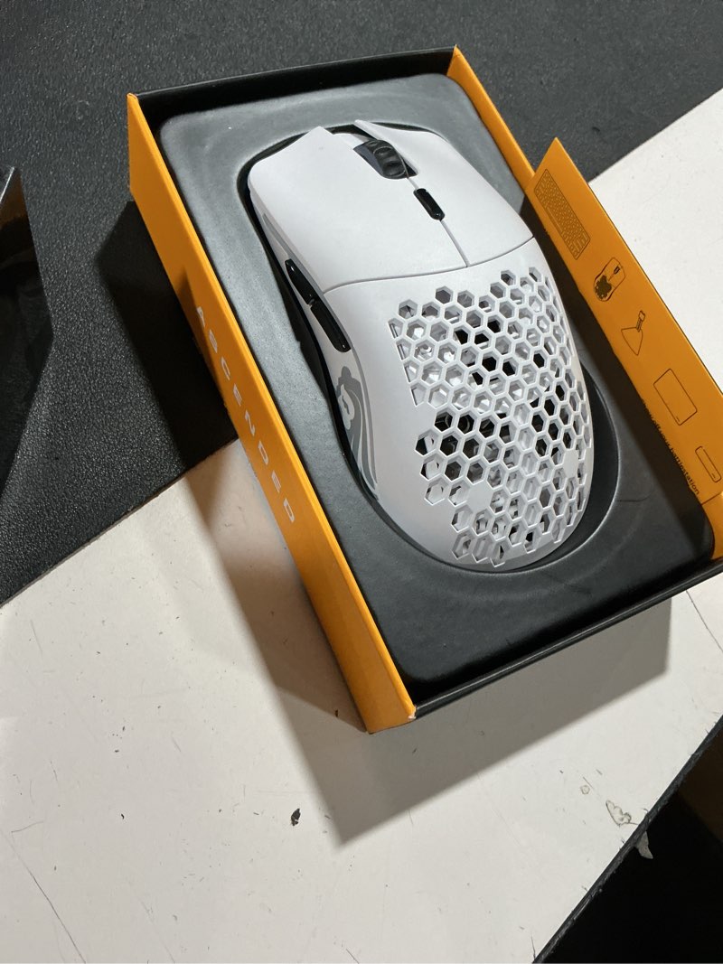 Condition photo showing Good Condition for glorious model o wireless rgb wireless gaming mouse - matte black (renewed)