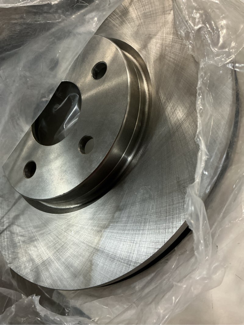 Condition photo showing Good Condition for acdelco silver non-coated front brake rotor 18a2719a | gm 19286253 brake rotors for select chevy, chevrolet, gmc, buick, and more